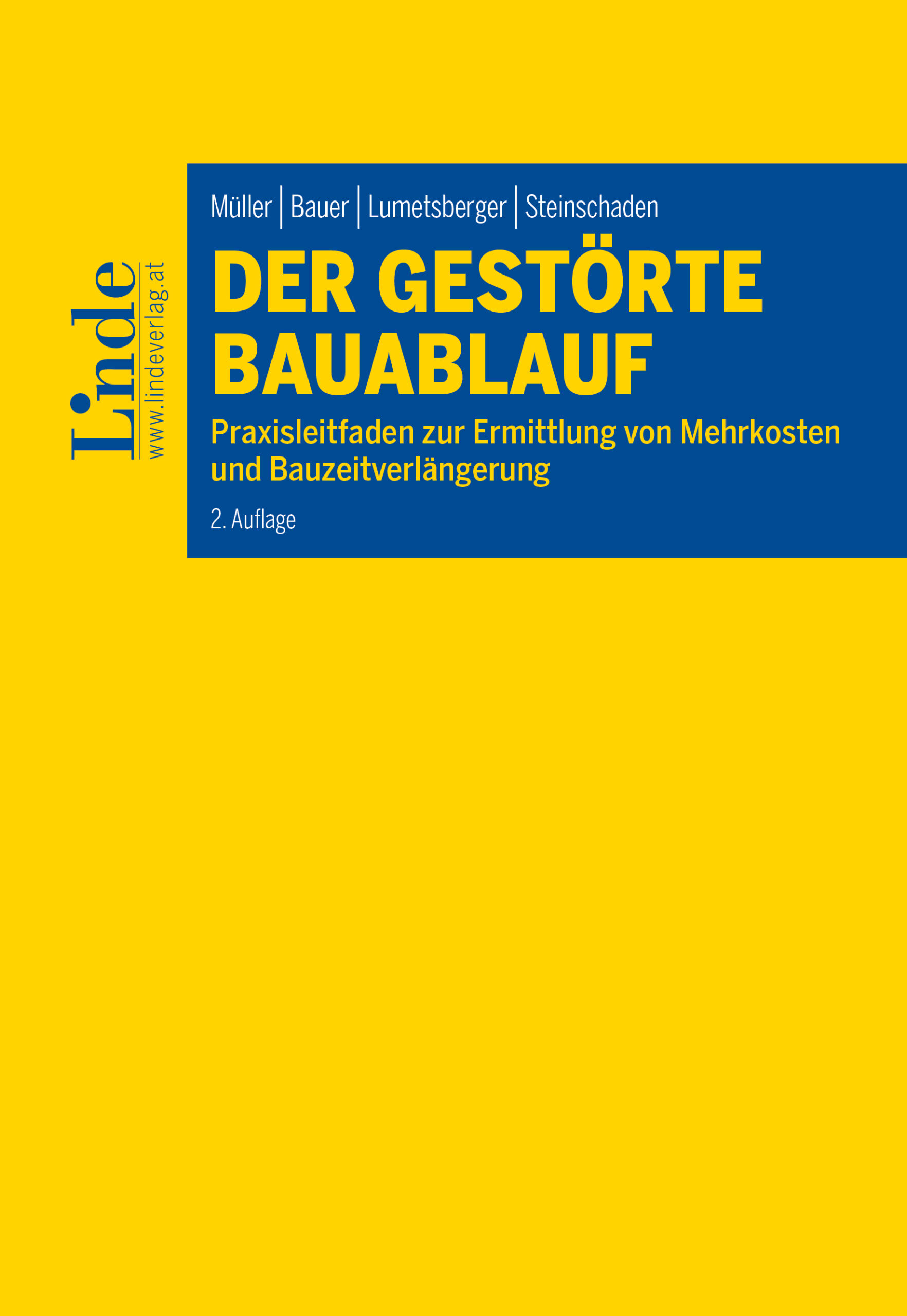Cover - Der gestörte Bauablauf 2. Aufl